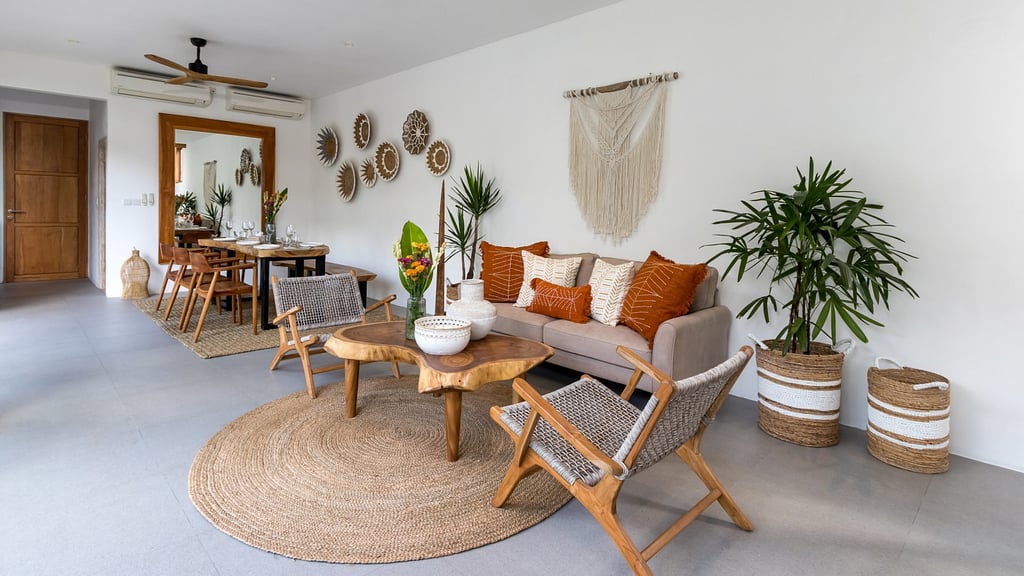 Villa Manusa: Living room