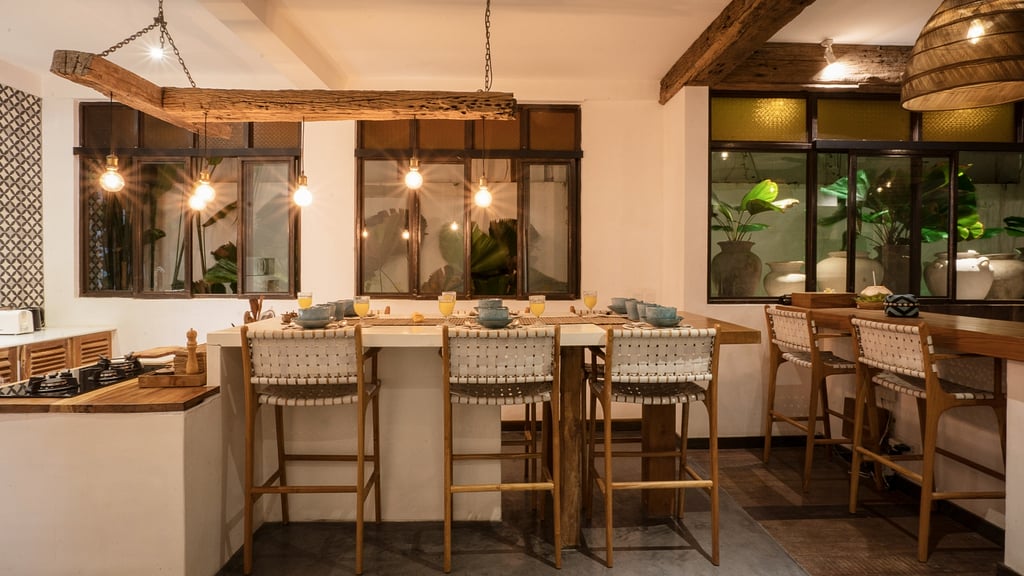 Villa Metisse: Dining area