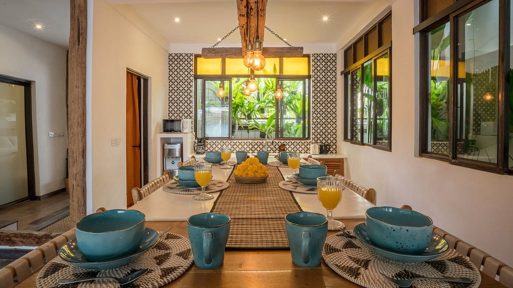 Villa Metisse: Dining area