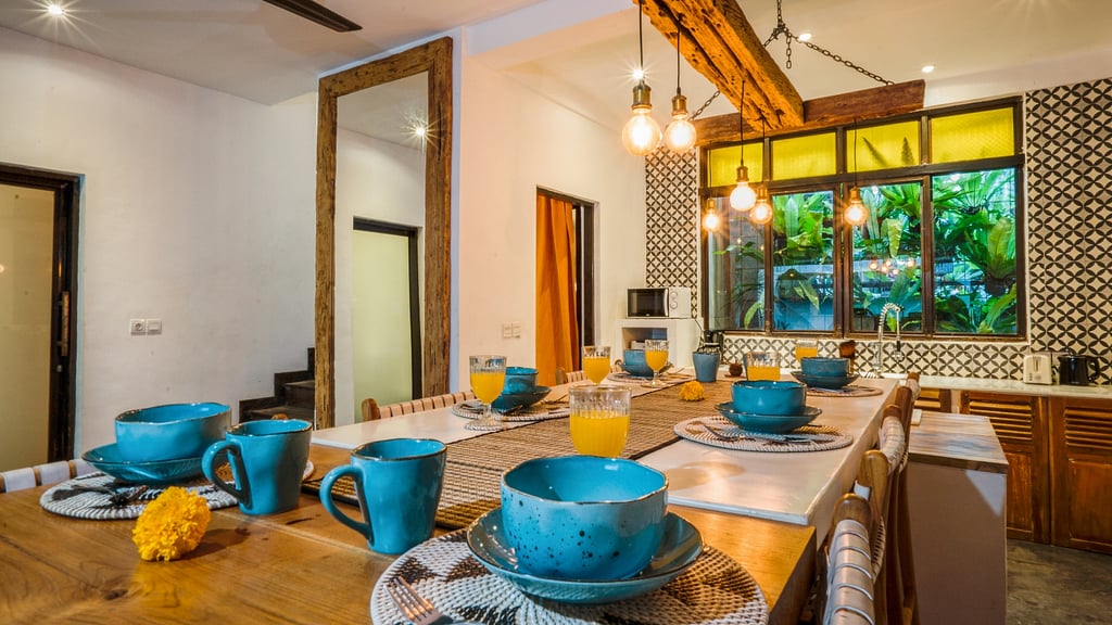 Villa Metisse: Dining area
