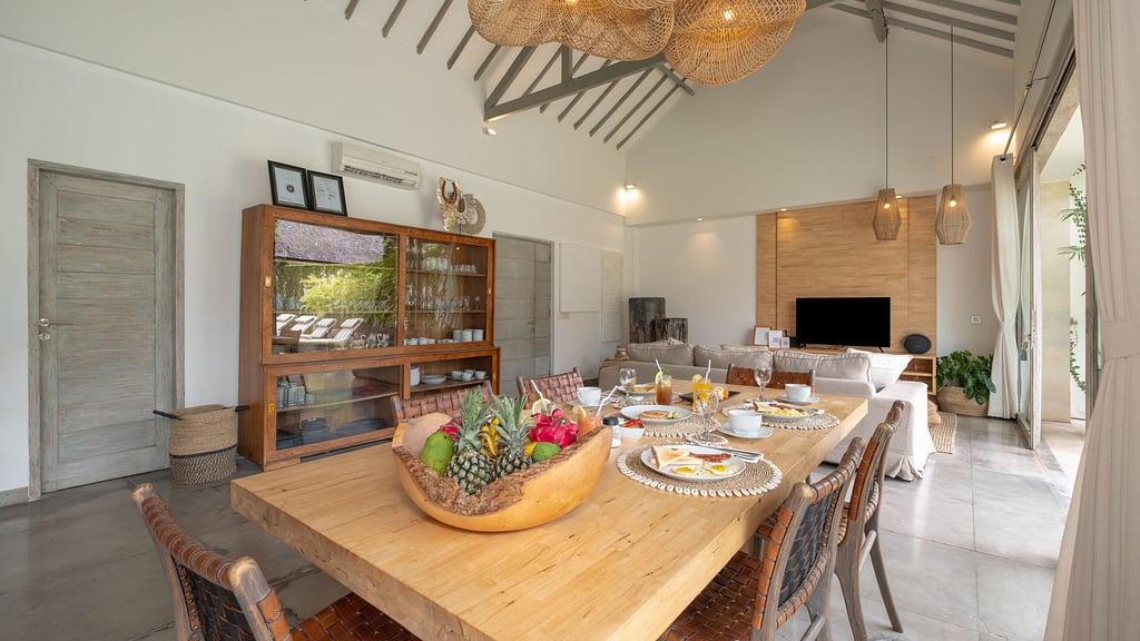 Villa Mia: Dining area