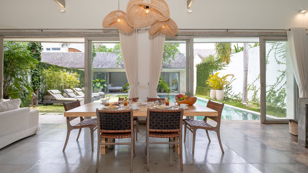 Villa Mia: Dining area