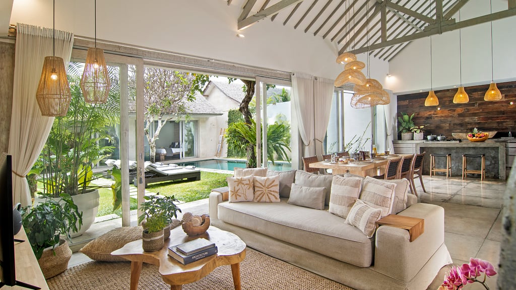 Villa Mia: Living room