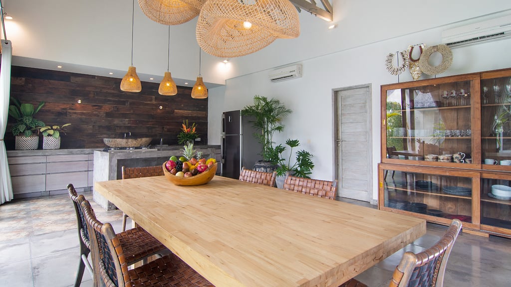 Villa Mia: Dining area