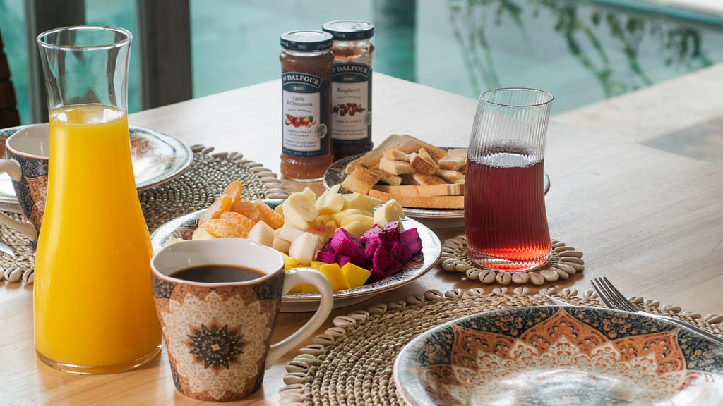 Villa Mia: Dining area