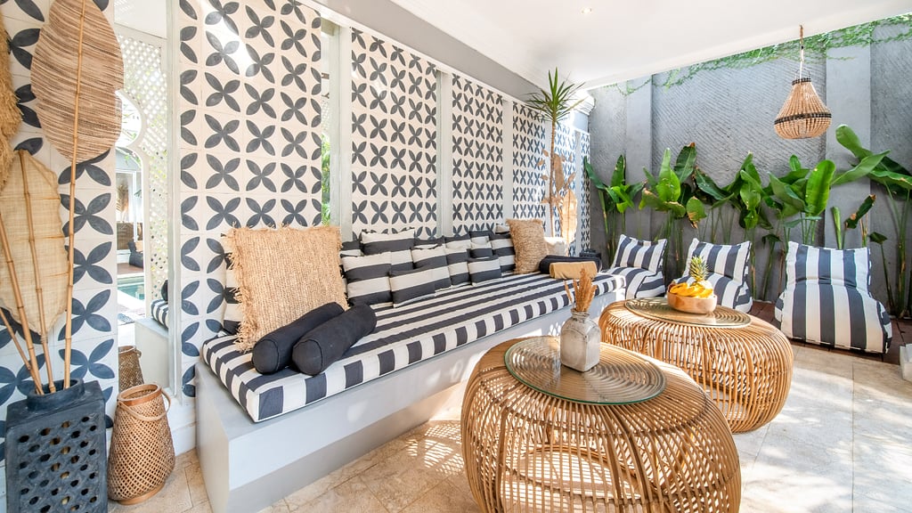 Villa Moana: Terrace/Veranda