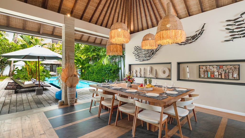 Villa Nikaia: Dining area