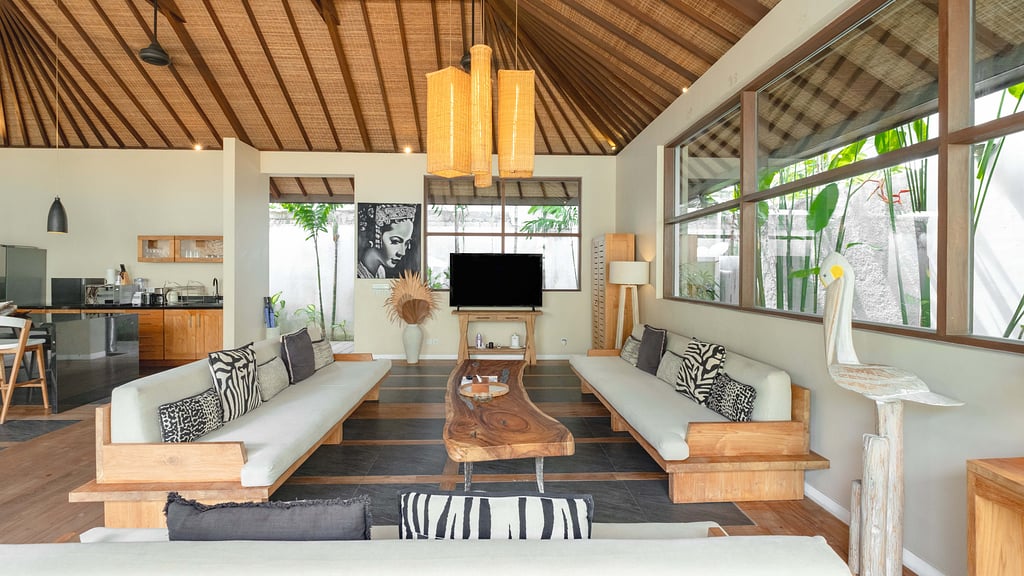 Villa Nikaia: Living room