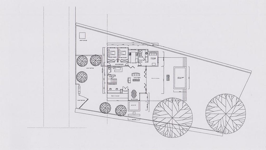 Villa Pantai Candidasa: Floor plan