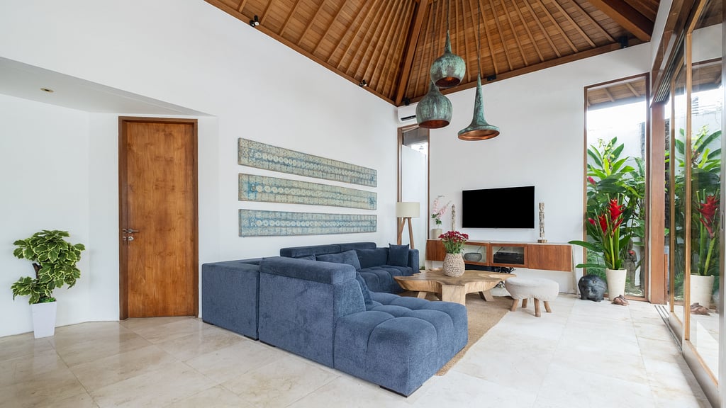 Villa Sanook: Living room