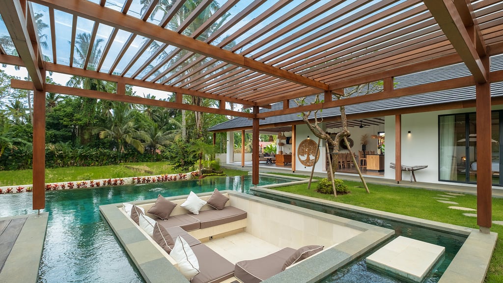 Villa Suka Sawah: Living room 2