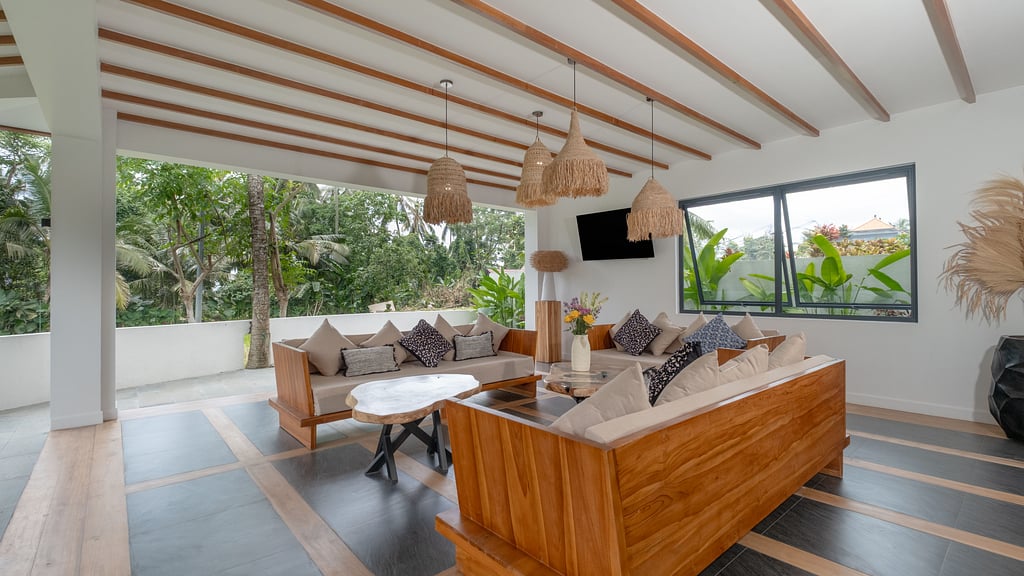 Villa Suka Sawah: Living room 1