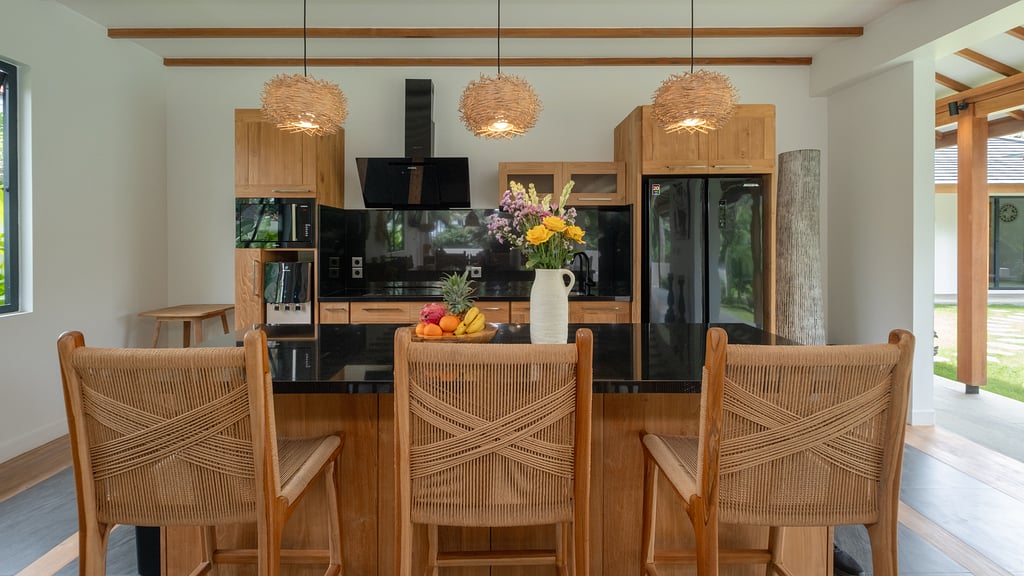 Villa Suka Sawah: Kitchen