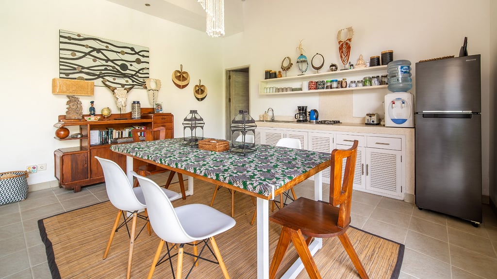 Villa Tara: Dining area