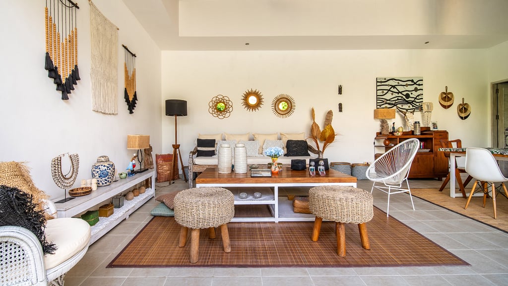 Villa Tara: Living room