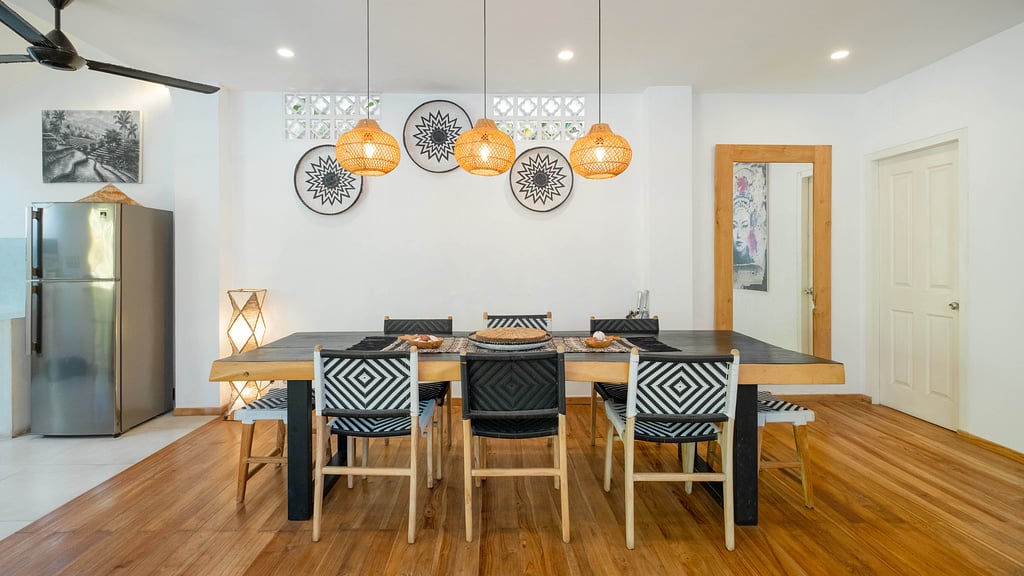 Villa Umara: Dining area