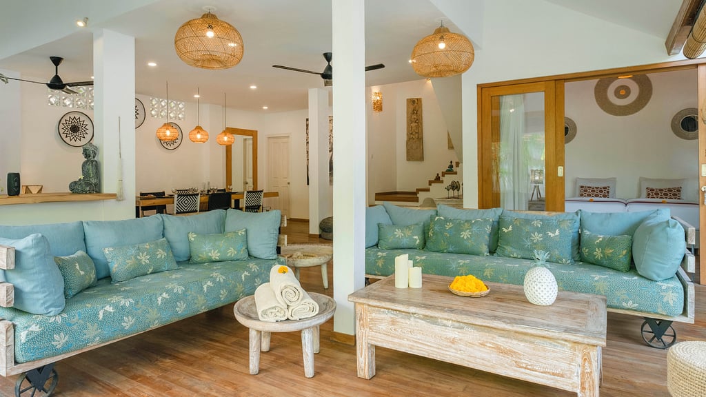 Villa Umara: Living room