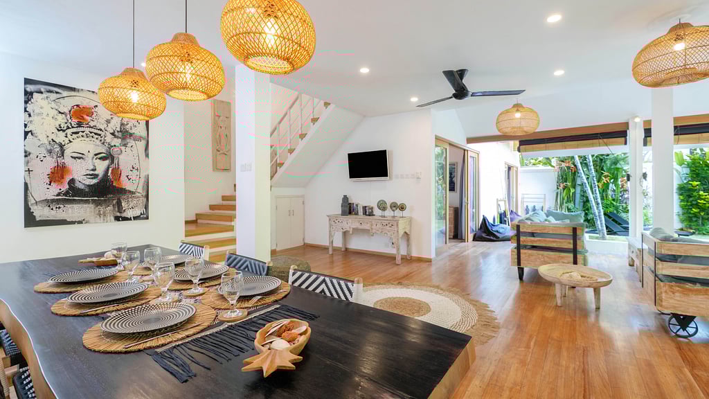 Villa Umara: Dining area