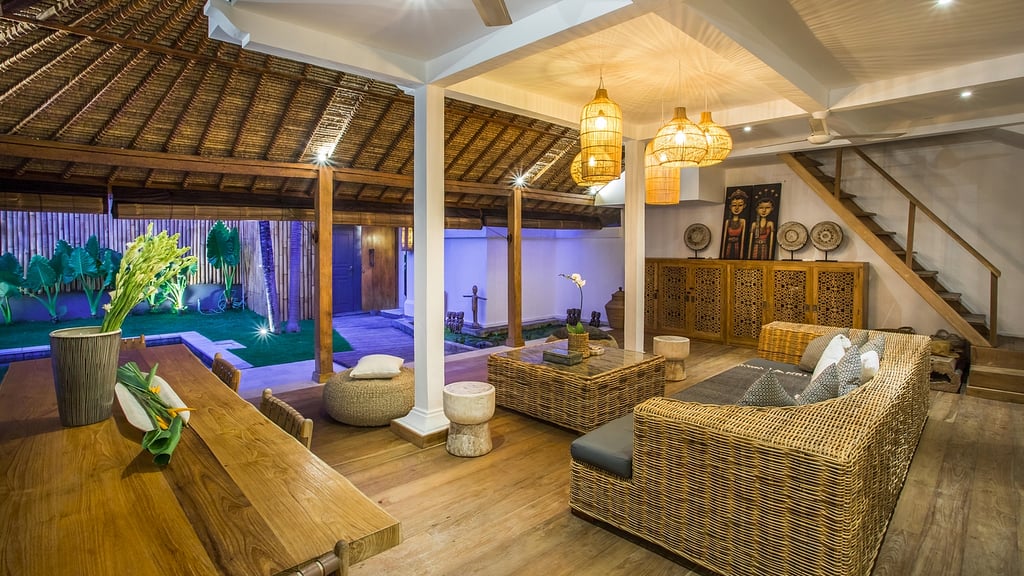 Villa Waterlily: Living room