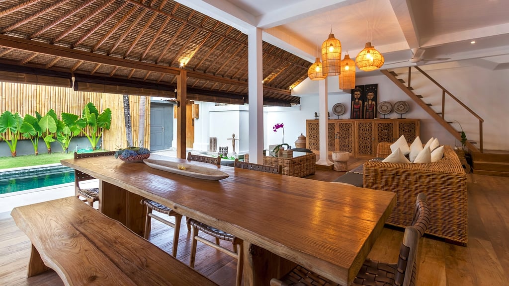 Villa Waterlily: Dining area