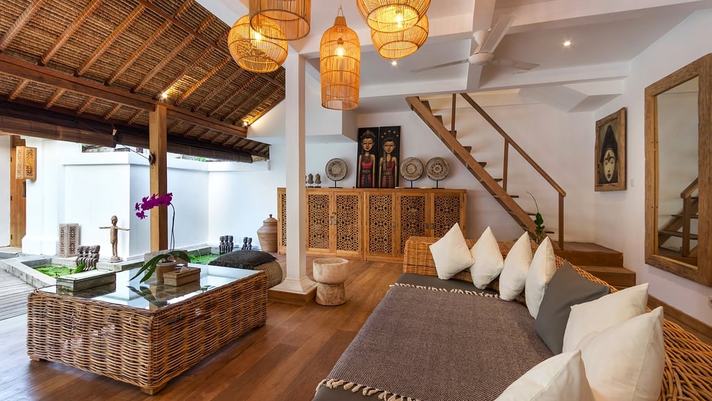 Villa Waterlily: Living room