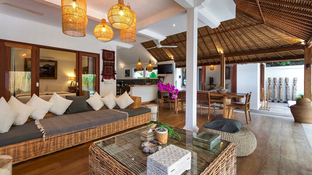 Villa Waterlily: Living room