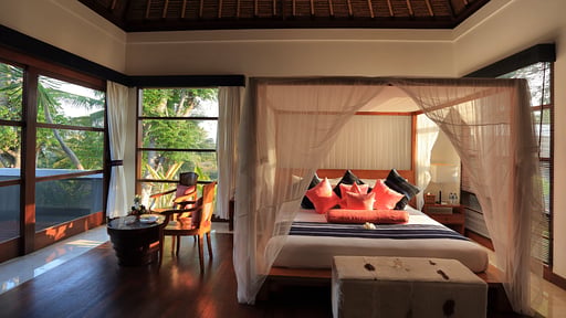 Villa Jiwa Schlafzimmer 2