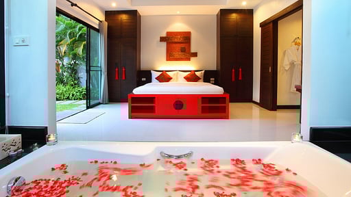The Bell Pool Villa Bedroom 1