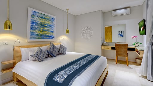 Villa Bambu Aramanis Kamar Tidur 1