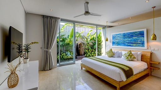 Villa Bambu Aramanis Kamar Tidur 2