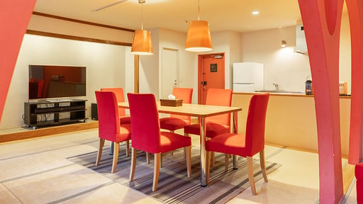 Address Nozawa Grand Suite Dining area