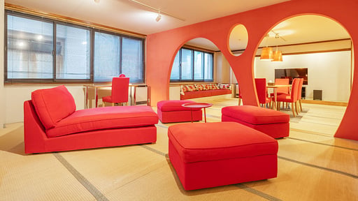 Address Nozawa Grand Suite Living room