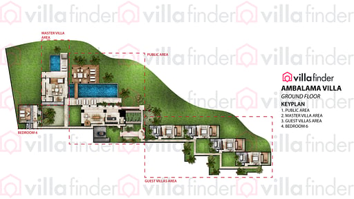 Ambalama Villa Bali Floor plan