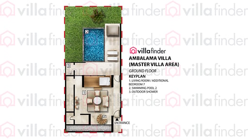 Ambalama Villa Bali Floor plan