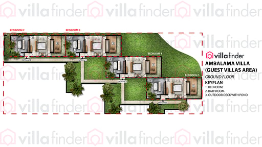 Ambalama Villa Bali Floor plan