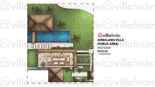 Ambalama Villa Bali Floor plan