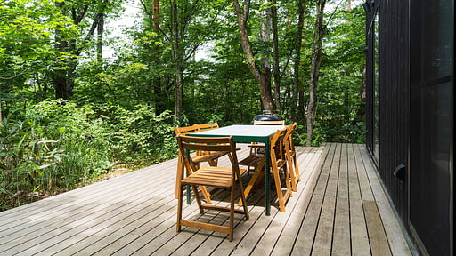 Arboretum Chalet Terrasse/Veranda