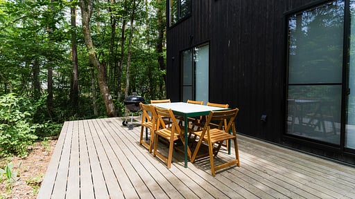 Arboretum Chalet Terrasse/Veranda