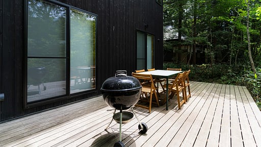 Arboretum Chalet Terrasse/Veranda