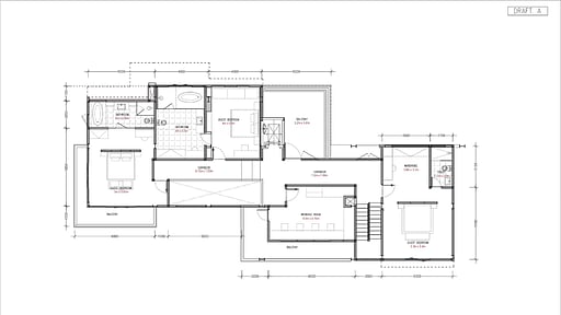 Artha Hachi Villa Floor plan