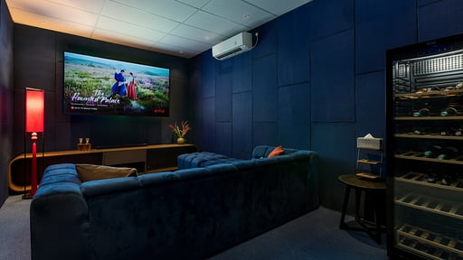Artha Hachi Villa Media room
