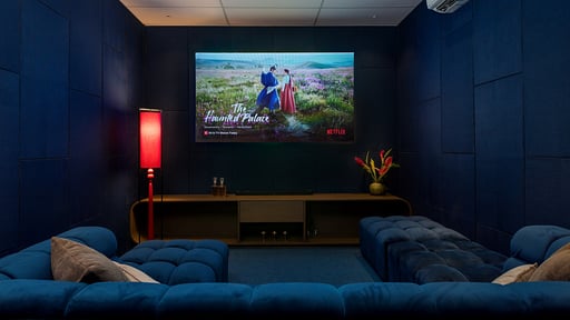 Artha Hachi Villa Media room