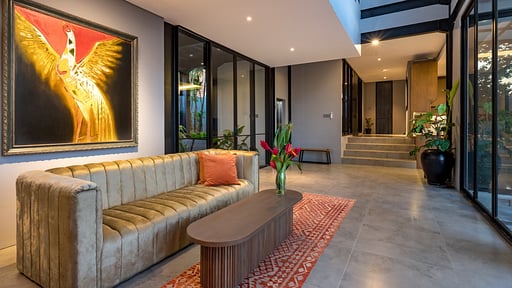 Artha Hachi Villa Living room