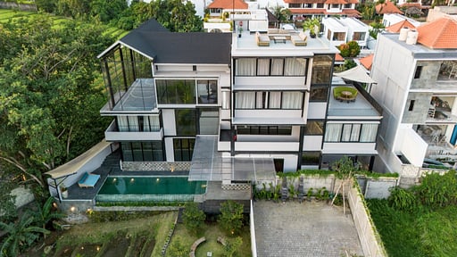 Artha Hachi Villa Drone pictures