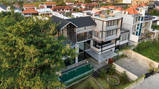 Artha Hachi Villa Drone pictures