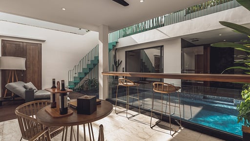 Ayona Villa Canggu One Dining area