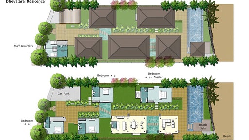 Baan Ban Buri Floor plan