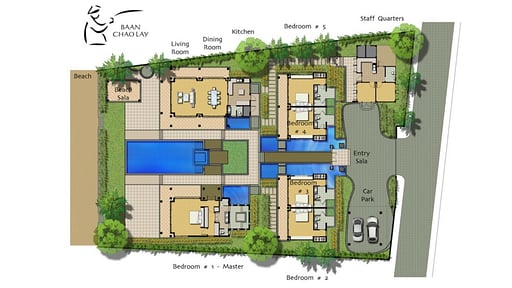 Baan Chao Lay Floor plan