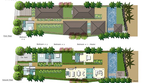 Baan Leelawadee Floor plan