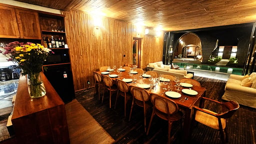 Bamboo Estate Dining area